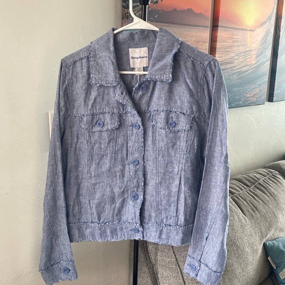 Tommy Bahama linen shirt women’s size S